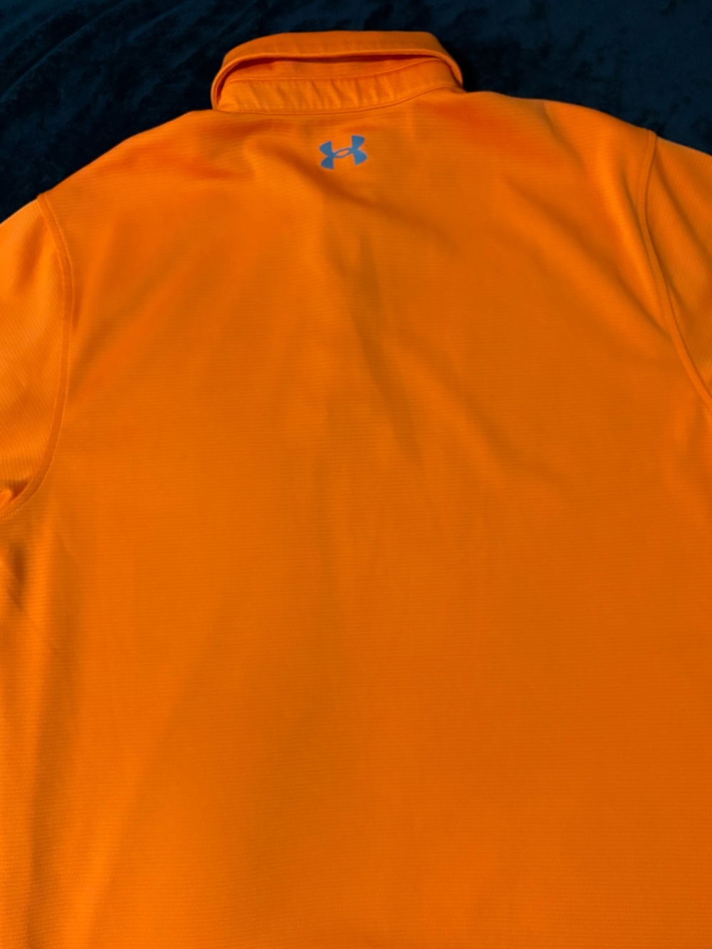 Under Armour Men’s Bright Orange Performance Polo - Picture 2 of 2